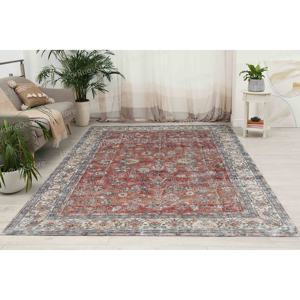 Moroccan Design Printed Rug: <b>Runner</b> Rug, <b>Door</b> <b>Mat</b> Rug, Navy Blue,Nonwoven Soft Rug - Product Image 2
