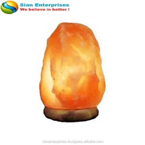Sian Enterprises Lampe au sel de thérapie aromatique naturelle Style himalayen sculpté pour la décoration de la maison Feng Shui - Product Image 5