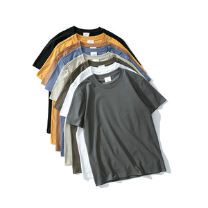 Camiseta Casual de Algodón para Hombre, de Alta Calidad, Corte Regular, Secado Rápido, Transpirable, para Fitness, Manga Corta - Product Image 3