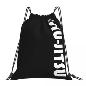 Sac à dos en nylon pour le Jiu-Jitsu brésilien (BJJ) 30-40L, sac à dos souple portable avec cordon de serrage et poche pour les voyages et l'école - Product Image 1