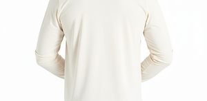 เสื้อยืดคอกลมทรงปกติสำหรับผู้ชาย พิมพ์โลโก้ได้ ผลิตจากผ้าโพลีเอสเตอร์/คอตตอน แฟชั่นสตรีทสไตล์ลำลอง แขนยาวเนื้อผ้าหนา 300 กรัม ผ้าไหม - Product Image 6