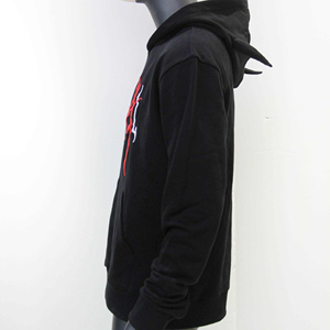 เสื้อสวมหัวทรงหลวมมีฮู้ดสำหรับผู้ชายเสื้อฮู้ดปักลายสีทึบ100% ใหม่ทันสมัยคุณภาพพรีเมี่ยม - Product Image 5