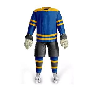 Uniformes de hockey sur glace, prix raisonnable, nouveau style, logo personnalisé, uniformes de hockey sur glace - Product Image 4