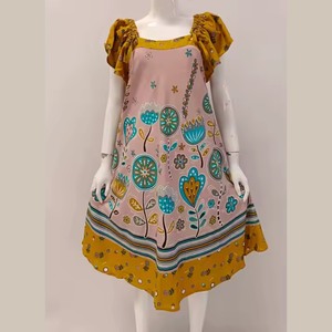 Chrysanta Premium Fabric Vestidos cortos casuales para la comodidad en el hogar - Product Image 6