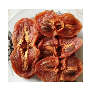 Chips de kaki séchées, vibrantes, matière : chair de kaki ; utilisation : garniture de café en pots ; origine : réseau de producteurs vietnamiens - Product Image 1