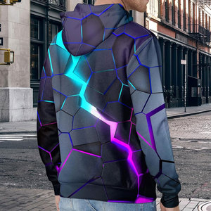 Sweats à capuche unisexes blancs 100% polyester Impression par sublimation légère Vente en gros vierge pour la saison hivernale - Product Image 4