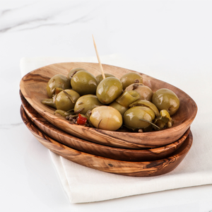 Vente chaude de plats de trempage en bois faits à la main de qualité supérieure plateau de conception solide classique service de fête surface plaquée durable sèche - Product Image 4