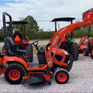 Tracteur à roues 24HP pour tondeuse, pelle rétrocaveuse et chargeur frontal avec moteur, utilisable avec les tracteurs BX 23S, expédition mondiale - Product Image 1