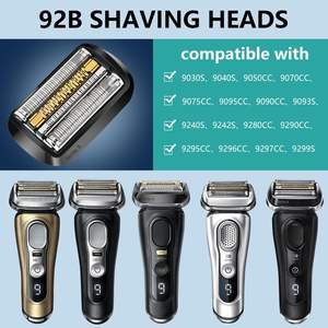 Afeitadora Eléctrica Mini MTI para Hombre, Afeitadora Corporal de Doble Cuchilla con Cabezal de Repuesto Impermeable IPX7 para Uso Facial, Color Negro - Product Image 5