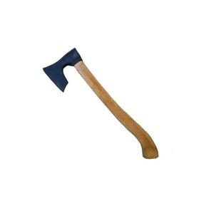 Hache d'usine de coutellerie OEM ODM personnalisée en gros Hache de survie professionnelle Damas Hache en acier damassé forgée à la main Manche en bois - Product Image 3