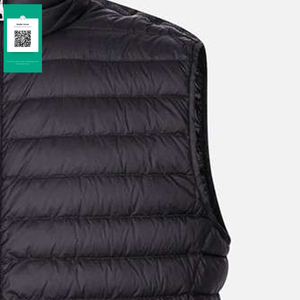 Chaqueta acolchada sin mangas para hombre profesional Cuello alto personalizado Esencial de invierno a un precio - Product Image 6