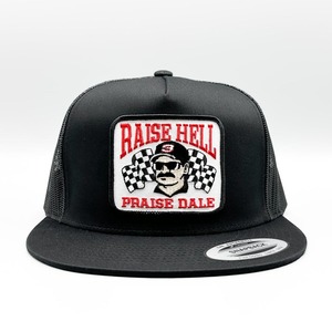 Parche personalizado de alta calidad Raise Hell Logo gorra de camionero bordado 3D personalizado Unisex malla gorra de camionero Snapback Hip Hop sombreros para hombres - Product Image 1