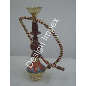 Custom Designing Hukkah With <b>Pipe</b> Elders and Teens Smoking Shisha Hukkahs Factory Best Prices Selling Brass Hukkah Hot Sales - Product Image 5