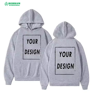 Nouvelle arrivée OEM logo personnalisé grande taille coton 3D en relief sans ficelle sweats à capuche pour hommes Streetwear sweats à capuche respirants - Product Image 1