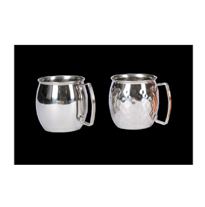 Tazas de mula de Moscú de acero inoxidable, tazas martilladas, aislamiento térmico de acero inoxidable, chapado en oro con asas, taza con venta - Product Image 6