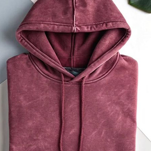 Sudadera con capucha de lavado ácido para hombre, sudadera de manga larga, ropa de calle holgada de gran tamaño - Product Image 2