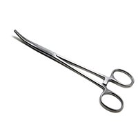 Premium Kwaliteit 5.5 En 6.25 Gebogen Chirurgische Rankin Crile Hemostat Tang Vergrendeling Handvat Roestvrijstalen Slagader Pincet