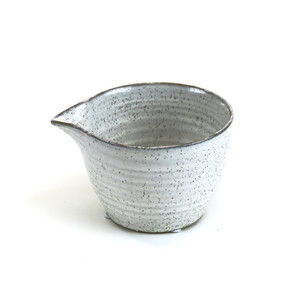 WGV International CSC2606FW <b>Large</b> speckled grey Ceramic Sake <b>Cup</b> Vase-4.8 D X 3.6 H-24-Piece Cases - Product Image 1