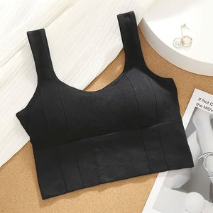 เสื้อครอปสตรีผ้าสแปนเด็กซ์เนื้อนุ่มระบายอากาศได้ดีเสื้อครอปไนลอนออกแบบโลโก้ได้ตามต้องการสำหรับฤดูร้อนฟิตเนสโยคะออกกำลังกายเล่นกีฬาที่เป็นมิตรกับสิ่งแวดล้อม - Product Image 6