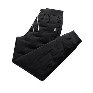Pantalon bouffant de style décontracté d'hiver pour hommes de couleur unie Pantalon bouffant de couleur unie pour hommes fabriqué en usine - Product Image 5