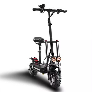 High Quality EU UK USA Warehouse S5 60v 38ah 6000w Dual Motor E <b>Scuter</b> 11inch Fat Tire Fast Folding Electric <b>Scuter</b> - Product Image 1
