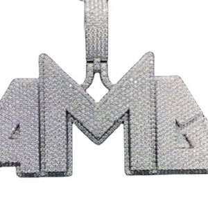 Collier pendentif chaîne et serrure incassable pour homme accessoire de bijoux Punk Street Style - Product Image 2