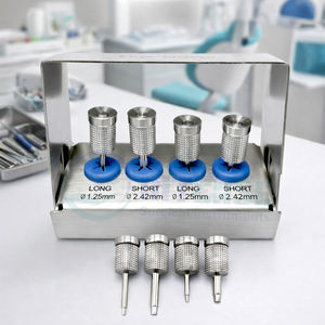 Kit Profesional de Destornilladores Hexagonales Manuales de Acero Inoxidable para Implantes Dentales, 8 Piezas, Largos y Cortos, Herramientas Quirúrgicas Intensas para Implantes - Product Image 6