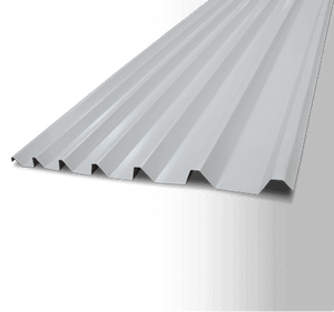 Lámina de Acero Trapezoidal Pintada en Rojo y Blanco, Recubierta de Color, Corrugada, para Techos, Fabricada en Turquía, Láminas Duraderas para Techos - Product Image 2