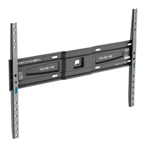 SLIMSTYLE PLUS 600S CG Estante de pared fijo negro VESA 600 X 400 Soporta hasta 70 Kg para TV o Monitor 480958 - Product Image 3