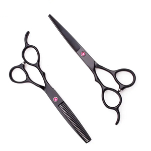 Ensemble de ciseaux professionnels pour la coupe de cheveux, ciseaux de barbier, ciseaux en acier inoxydable - Product Image 3