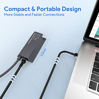 Adaptador Ethernet Gigabit Premium, Cable Convertidor de Red RJ45 Blindado para Starlink Gen 2