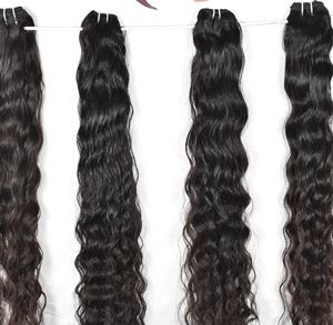 ผมแท้ธรรมชาติอินเดียคุณภาพดีที่สุด 100%  น้ำหนัก 100 กรัม  แบบเย็บสองชั้นด้วยเครื่องจักร  จัดเรียงเกล็ดผม  ไม่ผ่านการแปรรูป - Product Image 2