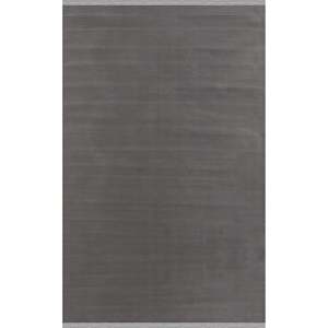 Tapis d'intérieur Netline NV002, design moderne anthracite, 100% polyester, anti-peluches, facile à nettoyer, durable, pour chambre à coucher, bureau, Home Depot - Product Image 3