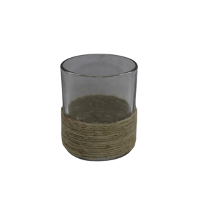 Vaisselle Décoration Verre/Paille Votive Couleur Marron Bougeoir Pour La Maison Et Décoration De Noël Personnalisé En Vrac - Product Image 3