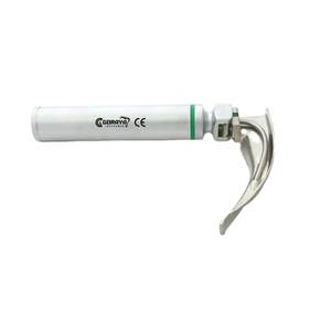 Gran oferta GORAYA laringoscopio de fibra óptica alemán mango medio y #2 Mac Blade EMT anestesia CE ISO aprobado - Product Image 1