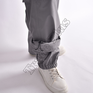 Pantalones de esquí térmicos de invierno con logotipo personalizado unisex, pantalones Cargo holgados de esquí de travesía para hombre a prueba de viento con cierre de cremallera, opciones de talla grande - Product Image 3