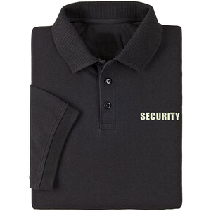 Uniformes de sécurité unisexe pour hommes Nouveau polo gris à manches courtes avec patch brodé pour l'été imprimé - Product Image 6