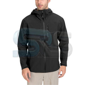 แจ็กเก็ตซอฟต์เชลล์สีทึบกันลมกันน้ำทนทานโลโก้ OEM สำหรับฤดูหนาวออกแบบได้ตามต้องการ - Product Image 4