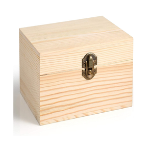 Look de luxe Boîte à bijoux en bois Bague Collier Bracelet Bijoux et taille personnalisée Boîte à bijoux avec produit en vente - Product Image 4