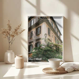 Impresión artística botánica de Trastevere Roma - Product Image 4