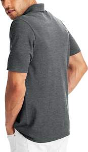 Accepter les étiquettes personnalisées Polo shirt vêtements de travail personnalisés logo été blanc polo à manches courtes classe vêtements publicité - Product Image 6