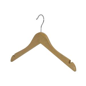 Solid Wood Single Hook <b>Hangers</b> for Clothing Store and Clothes Rack - Product Image 2