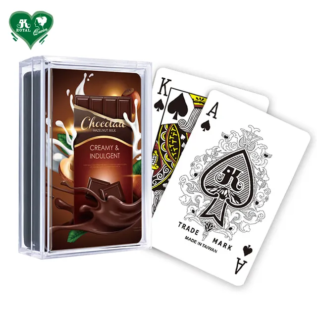Custom Gift Giveaway Souvenir Plastic Playing Cards Poker Card