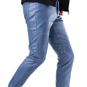 Pantalon en cuir pour homme de qualité supérieure, cuir véritable durable et doux, coupe confortable, style classique - Product Image 5