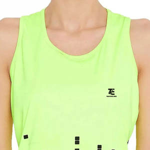 Camiseta sin Mangas para Mujer, Último Estilo en Venta, Material 100% Algodón, Transpirable, de Secado Rápido, Ropa Deportiva para Gimnasio - Product Image 6