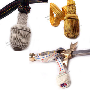 Nudo de espada OEM hecho a medida de alta calidad al por mayor 2024 con material de alta calidad Logotipo de Color personalizado impresión elegante nudo de espada - Product Image 4