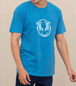 เสื้อยืดแขนสั้นของผู้ชายผ้าฝ้ายคุณภาพสูงแบบกำหนดเองสำหรับฤดูร้อน100% ออกแบบได้ง่าย - Product Image 1