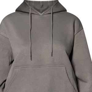 Conjunto de 2 Piezas de Ropa Deportiva de Otoño para Mujer, Sudadera con Capucha Informal Estampada y Pantalones Largos, Ropa de Invierno Unisex 100% Algodón - Product Image 5