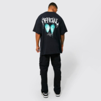 T-shirts pour hommes en coton 100% - Grande taille - Haute qualité - Confortables - Respirants - Séchage rapide - Écologiques - Anti-rides - Logo personnalisable