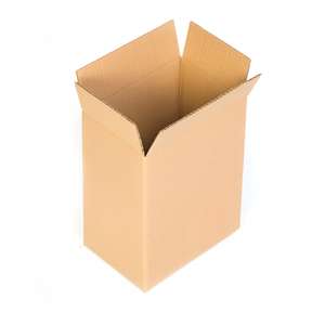 <b>Strong</b> 24x16x32 cm Cardboard <b>Box</b> for Shipping Storage Approx. Bottle Height Capacity 6 Wine Bottles Embossing Printing Included - Product Image 1